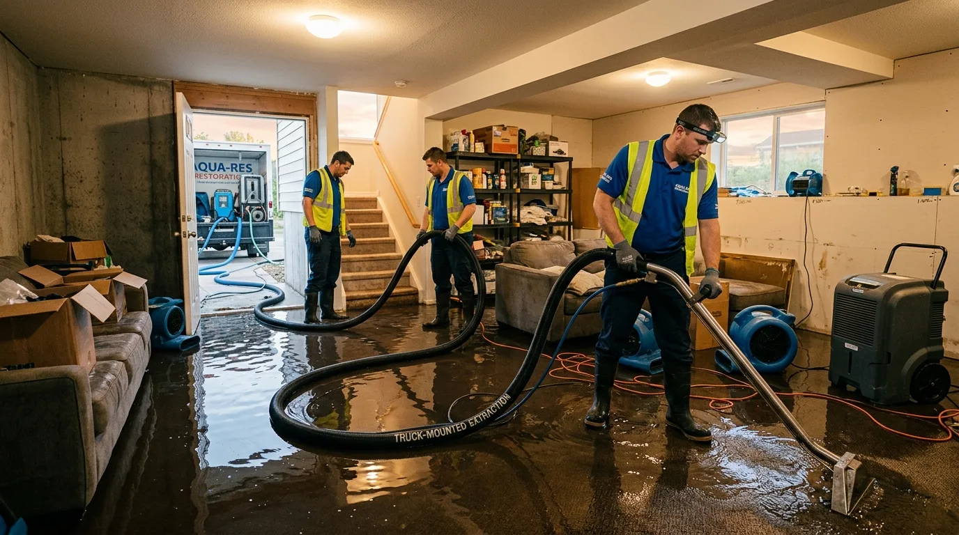 Water damage restoration services in Cottonwood Heights, Utah